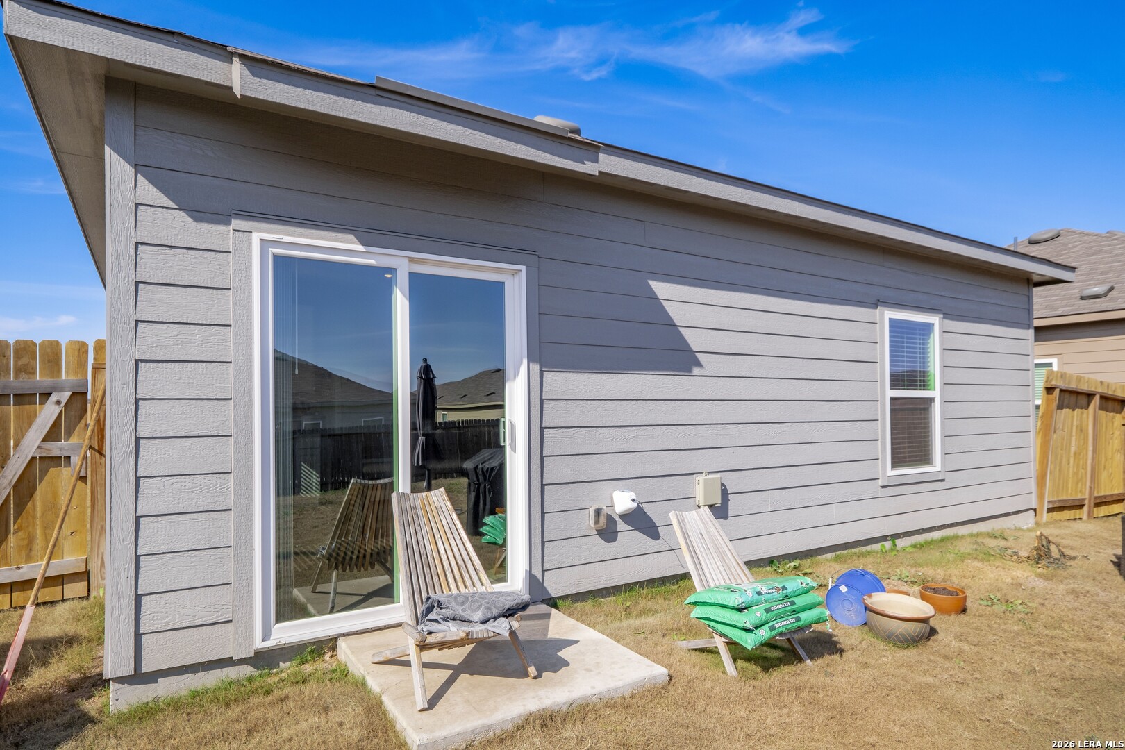 3505 Sky Place Seguin, TX 78155 - Photo 23 of 30 a backyard of a house with seating space