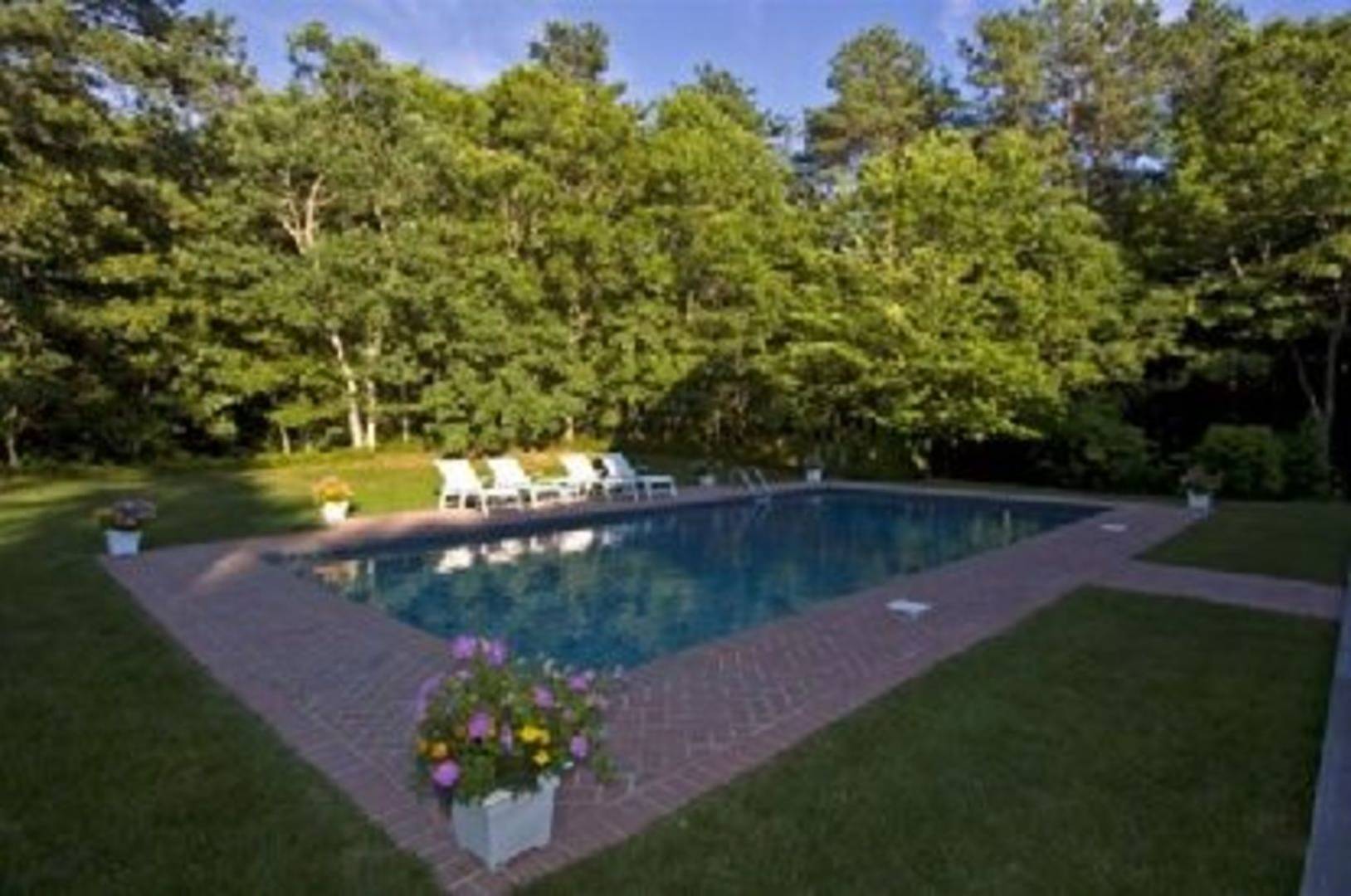 1611 Deerfield Road Water Mill, NY 11976 - Photo 10 of 22 view of a lake with a yard