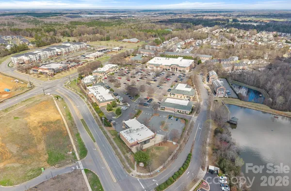 with aerial view of residential houses with outdoor space