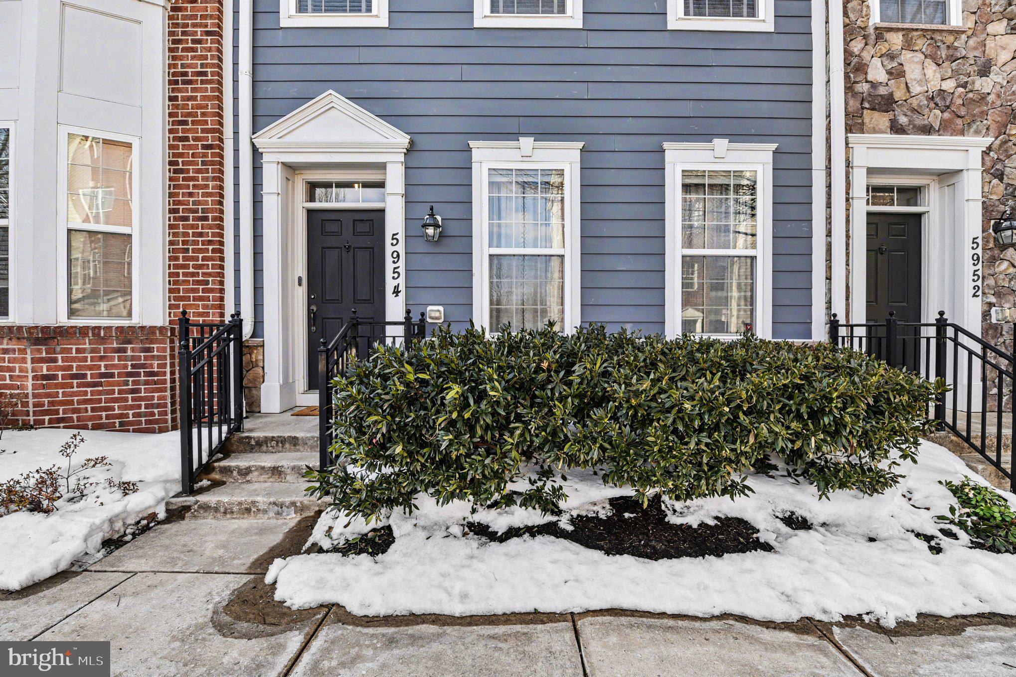 5954 Logans Way Ellicott City, MD 21043 - Photo 6 of 46 Landscaped front entry