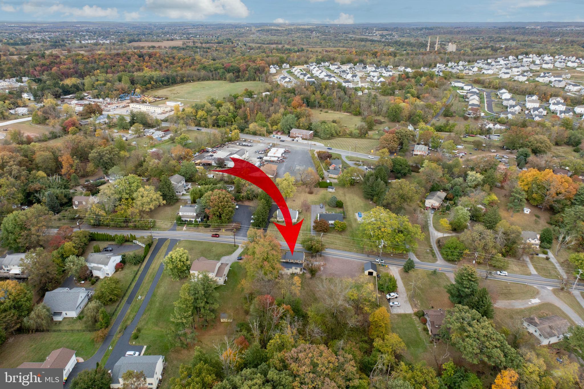 26 Ridge Road Phoenixville, PA 19460 - Photo 49 of 64 rear aerial