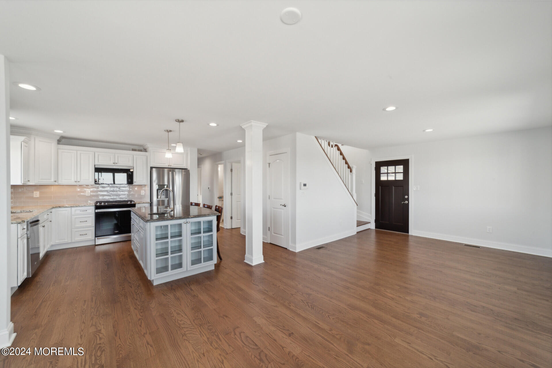 4 Neptune Road Toms River, NJ 08753 - Photo 6 of 24 a view of kitchen with cabinets and wooden floor