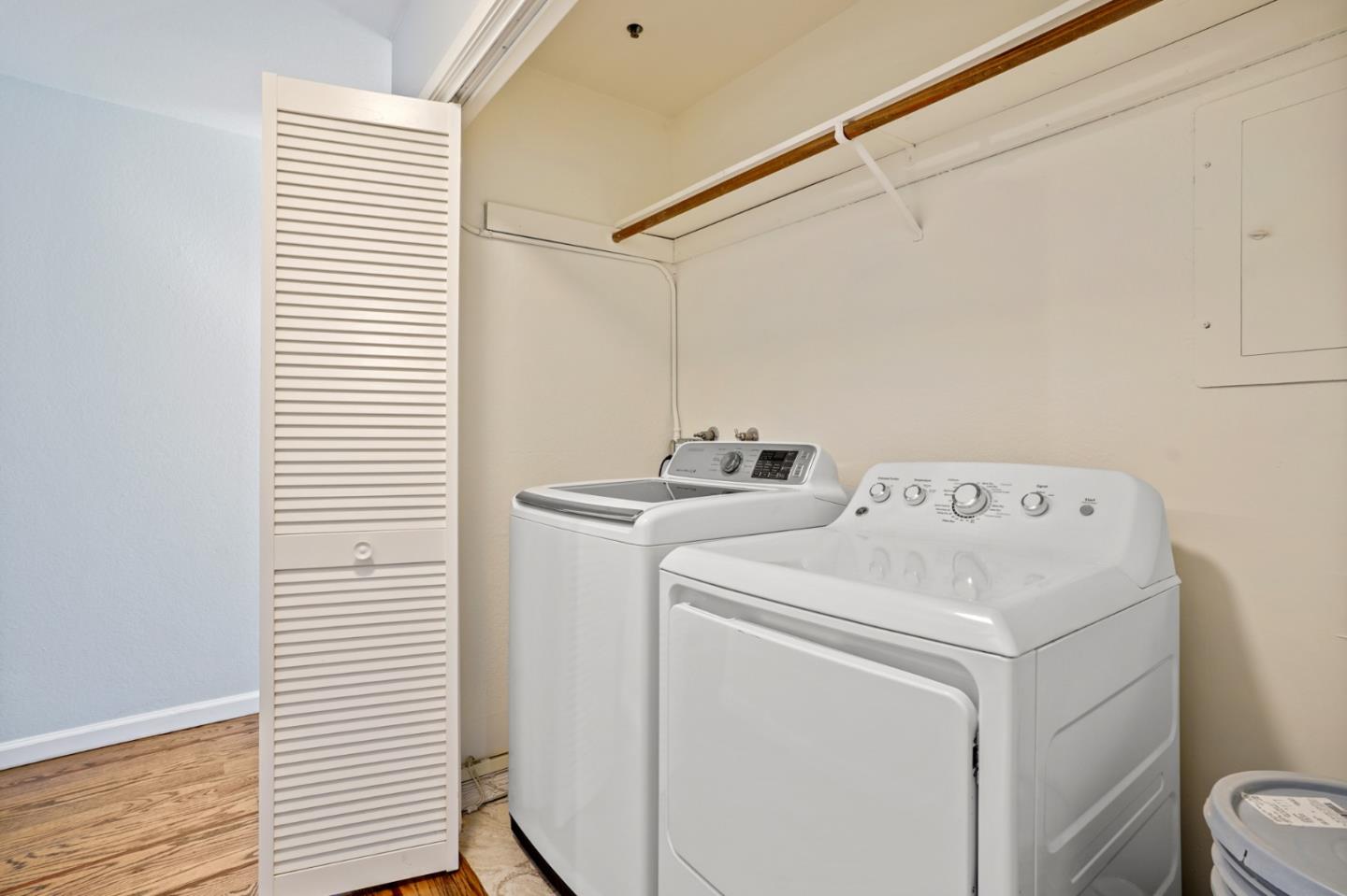 207 Monterey Road, Unit 3 Pacifica, CA 94044 - Photo 34 of 43 a utility room with dryer and washer