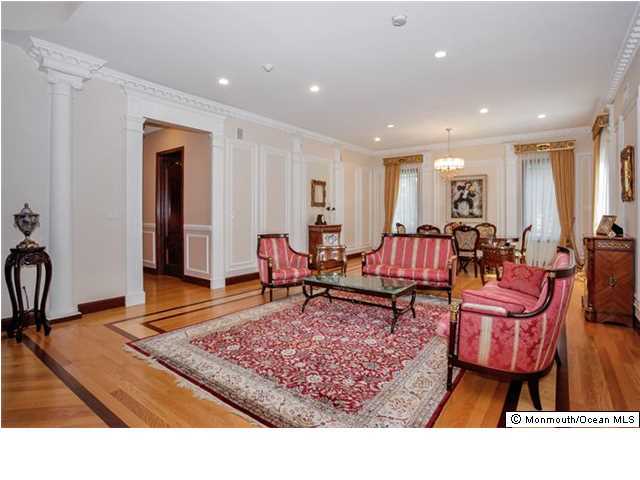 34 Line Road Holmdel, NJ 07733 - Photo 4 of 25 a living room with furniture and a rug