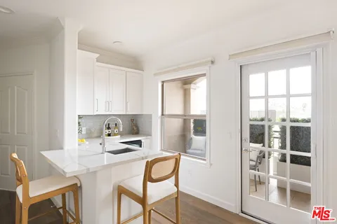 a workspace with a window