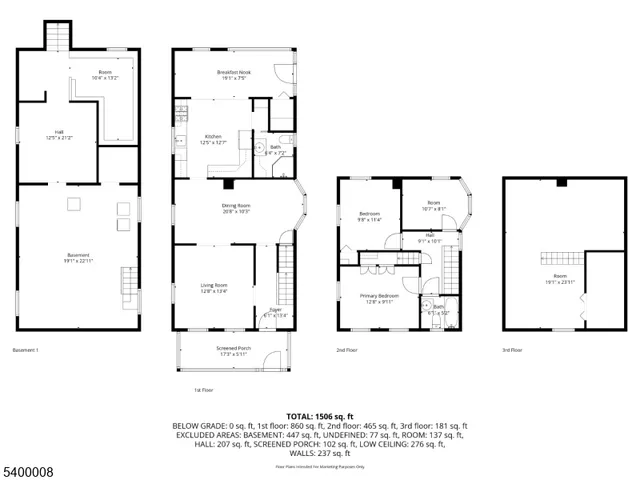 $524,900 | 22 Mott Place, Rockaway, NJ 07866