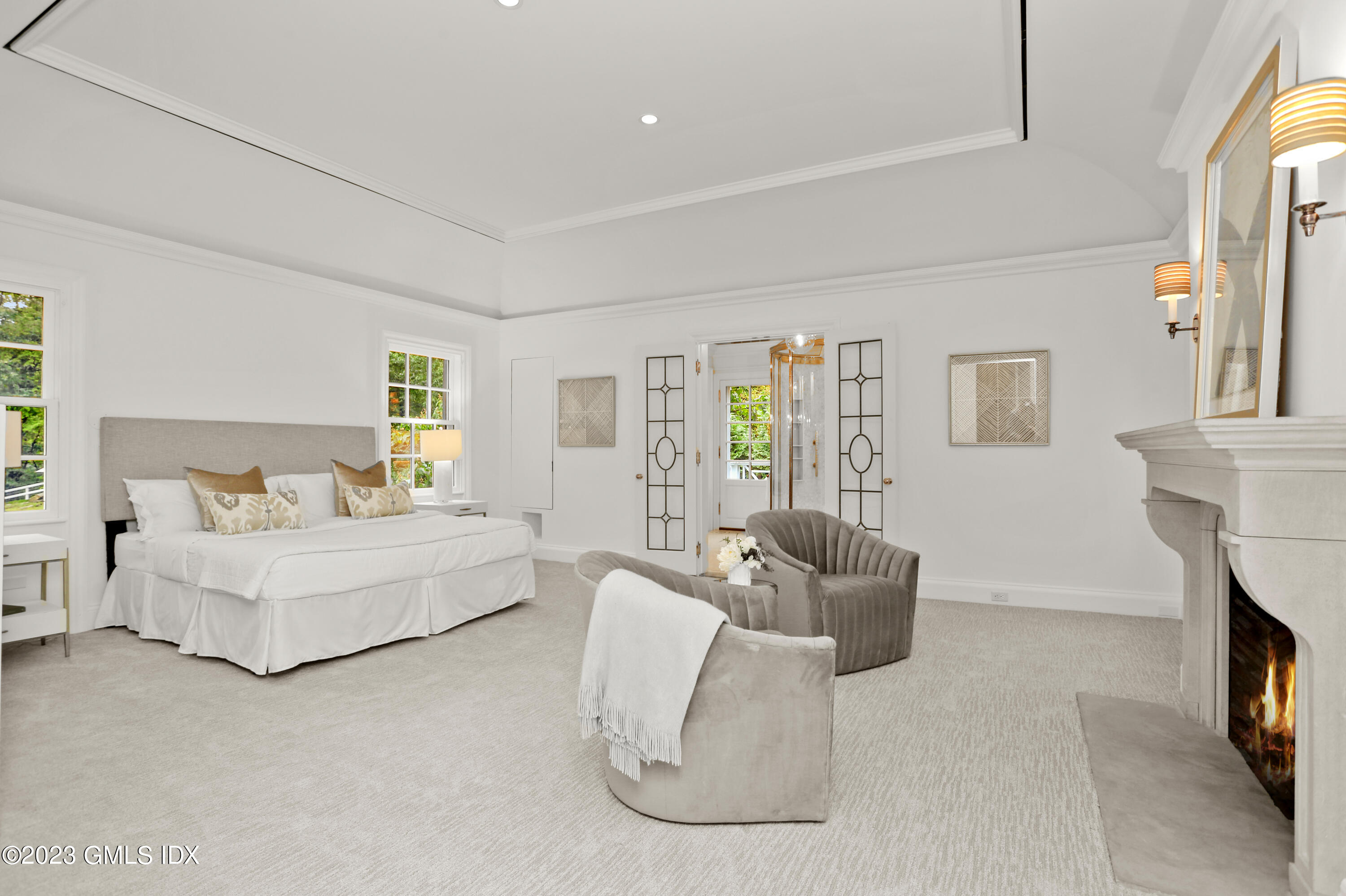 26 Memory Lane Greenwich, CT 06831 - Photo 13 of 43 a living room with furniture and a fireplace