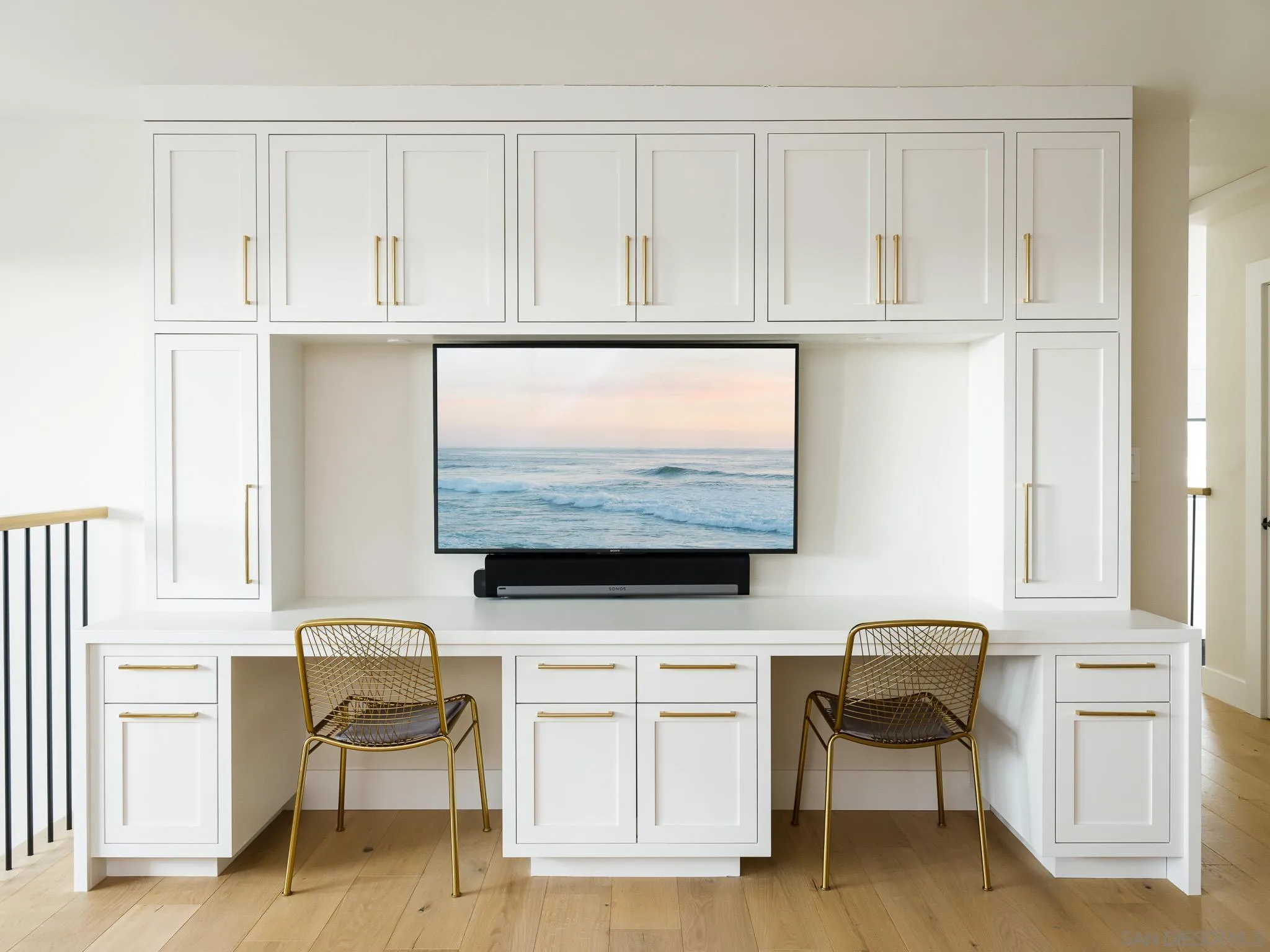 631 Stratford Drive Encinitas, CA 92024 - Photo 29 of 52 a living room with furniture and a flat screen tv