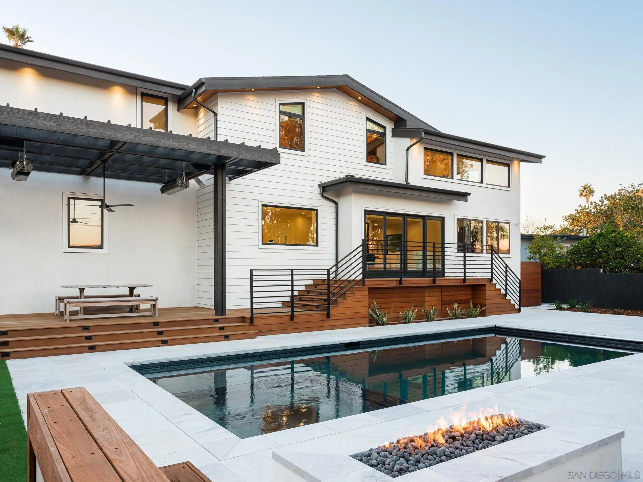 631 Stratford Drive Encinitas, CA 92024 - Photo 45 of 52 a view of a house with pool and chairs