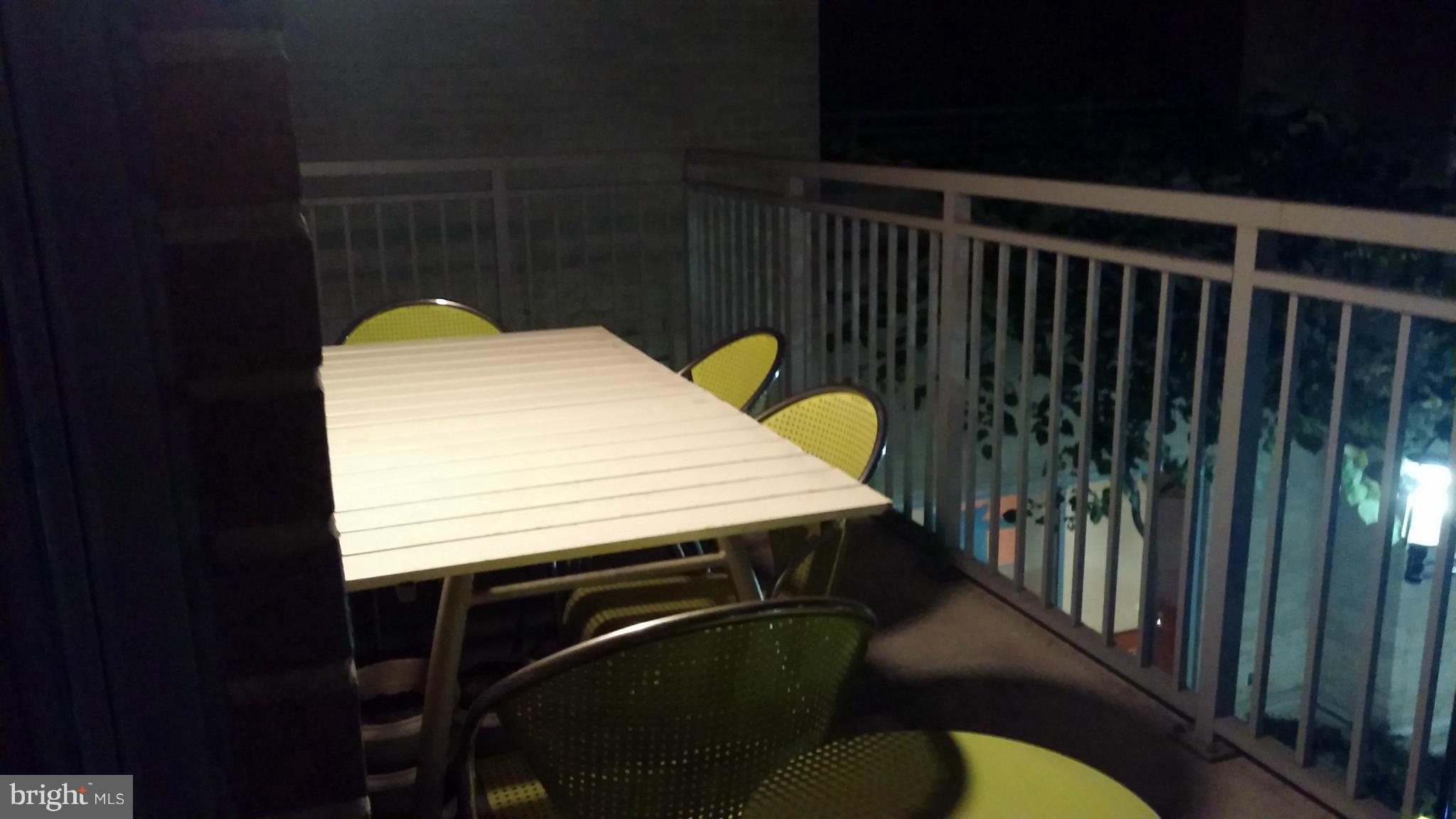 11990 Market Street, Unit 208 Reston, VA 20190 - Photo 18 of 30 private balcony, new patio furniture