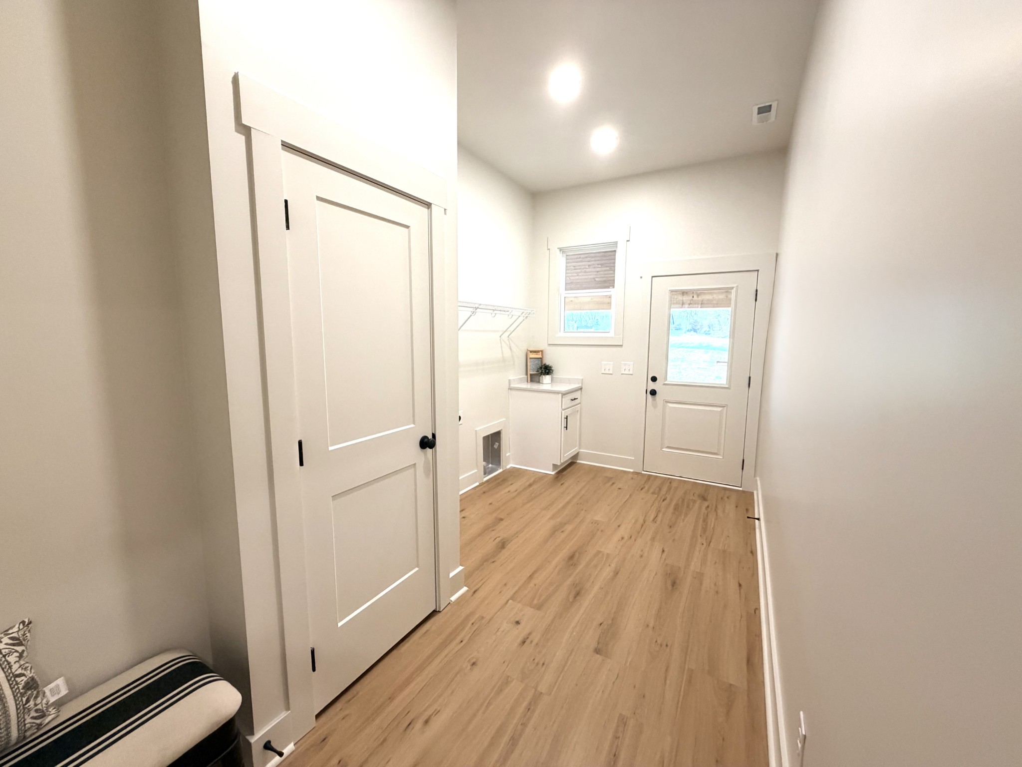 4031 Wells Road Springfield, TN 37172 - Photo 20 of 23 a view of a room with wooden floor and bathroom