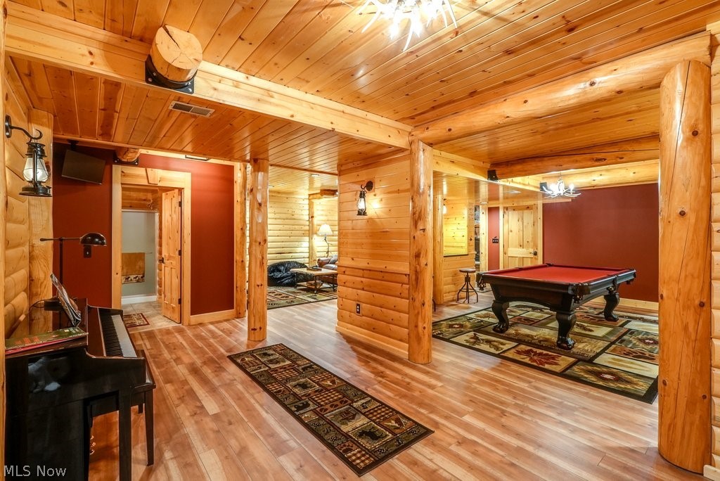391 Barlow Road Hudson, OH 44236 - Photo 30 of 50 A one of kind basement retreat is waiting for you in this lodge-style lower level.