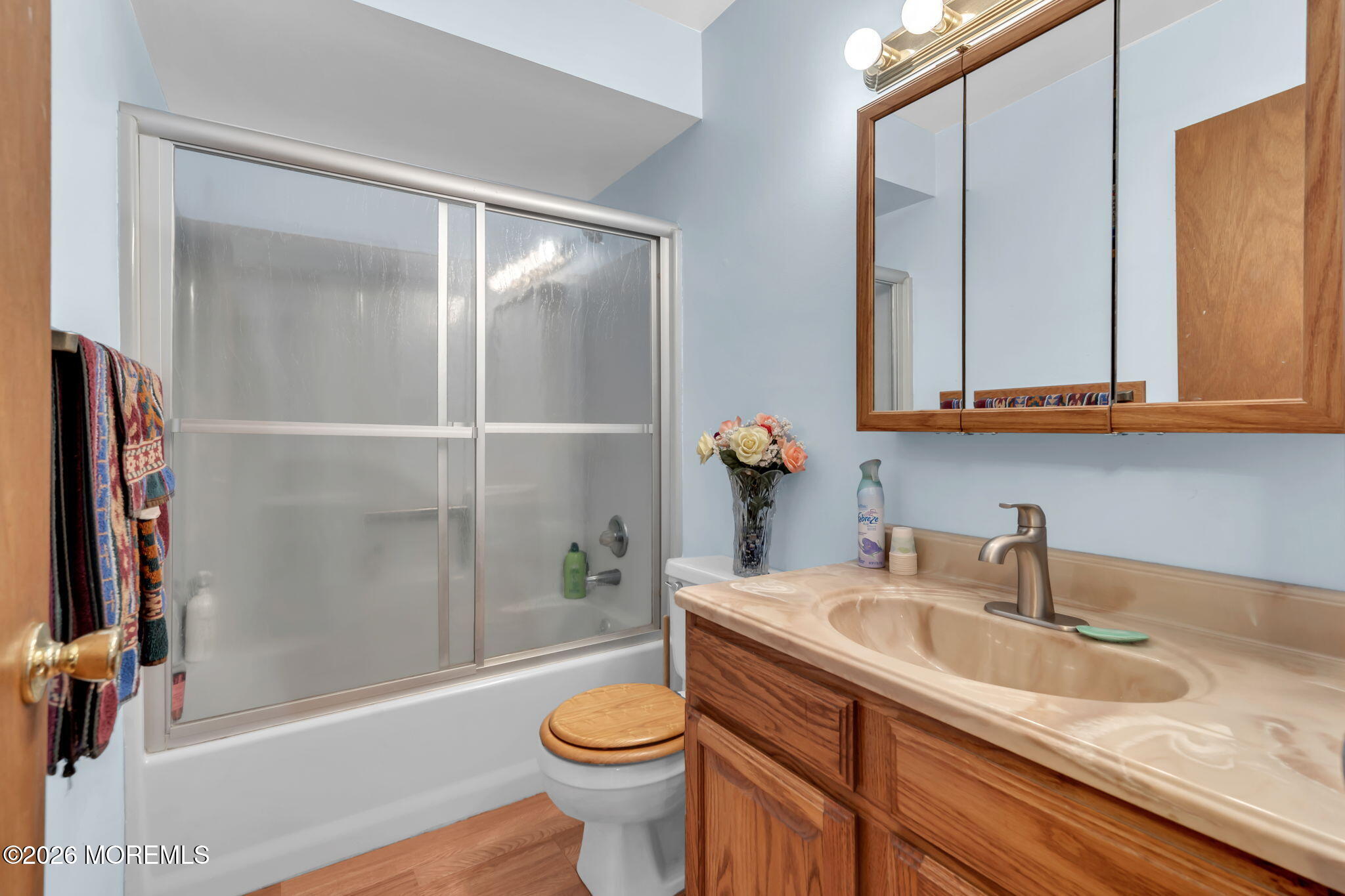 177 Cedar Swamp Road Jackson, NJ 08527 - Photo 23 of 27 a bathroom with a sink a toilet and shower