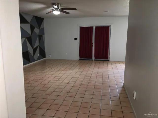 a view of empty room