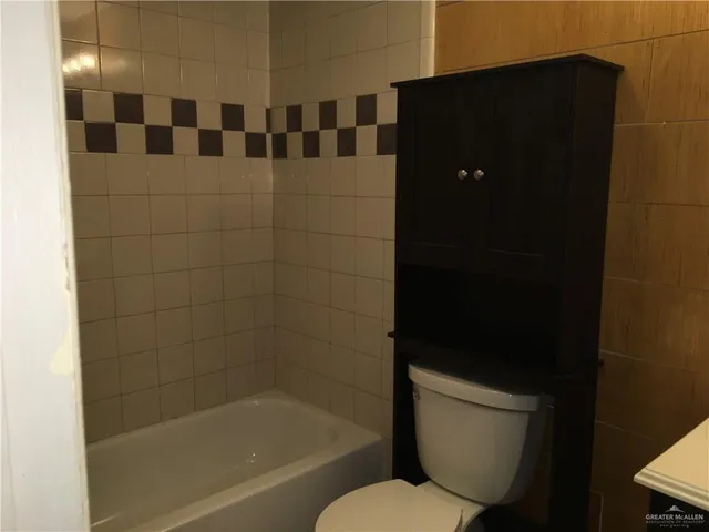 a bathroom with a window