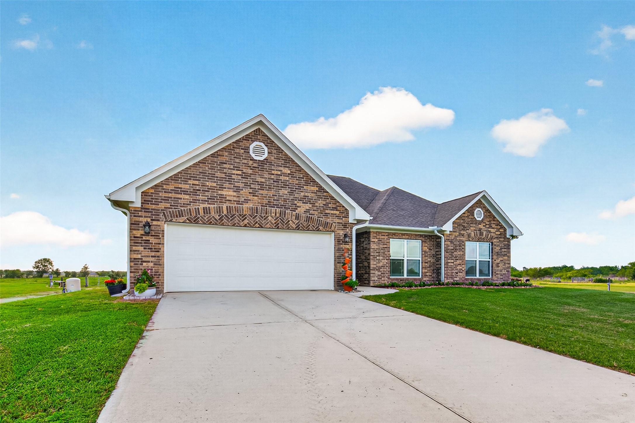 13506 Moody Road Needville, TX 77461 - Photo 4 of 36 Concrete and gravel driveway space provides flexible parking
