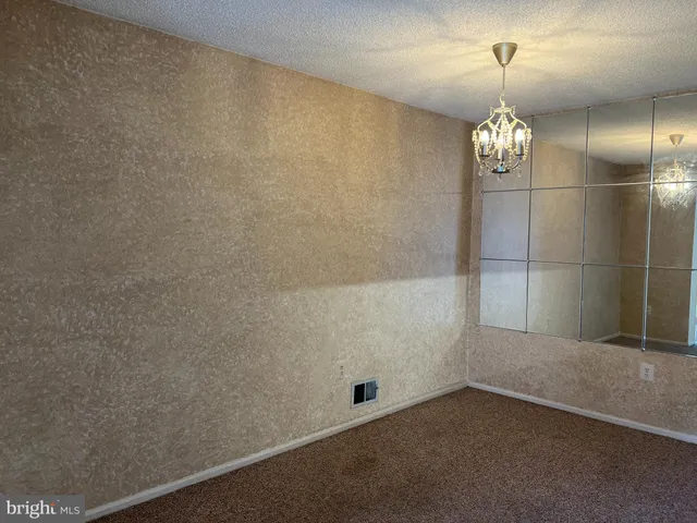 a view of empty room