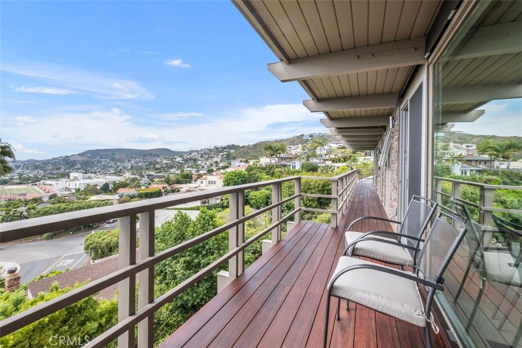 945 Coast View Drive Laguna Beach, CA 92651 - Photo 35 of 40 a view of balcony with furniture