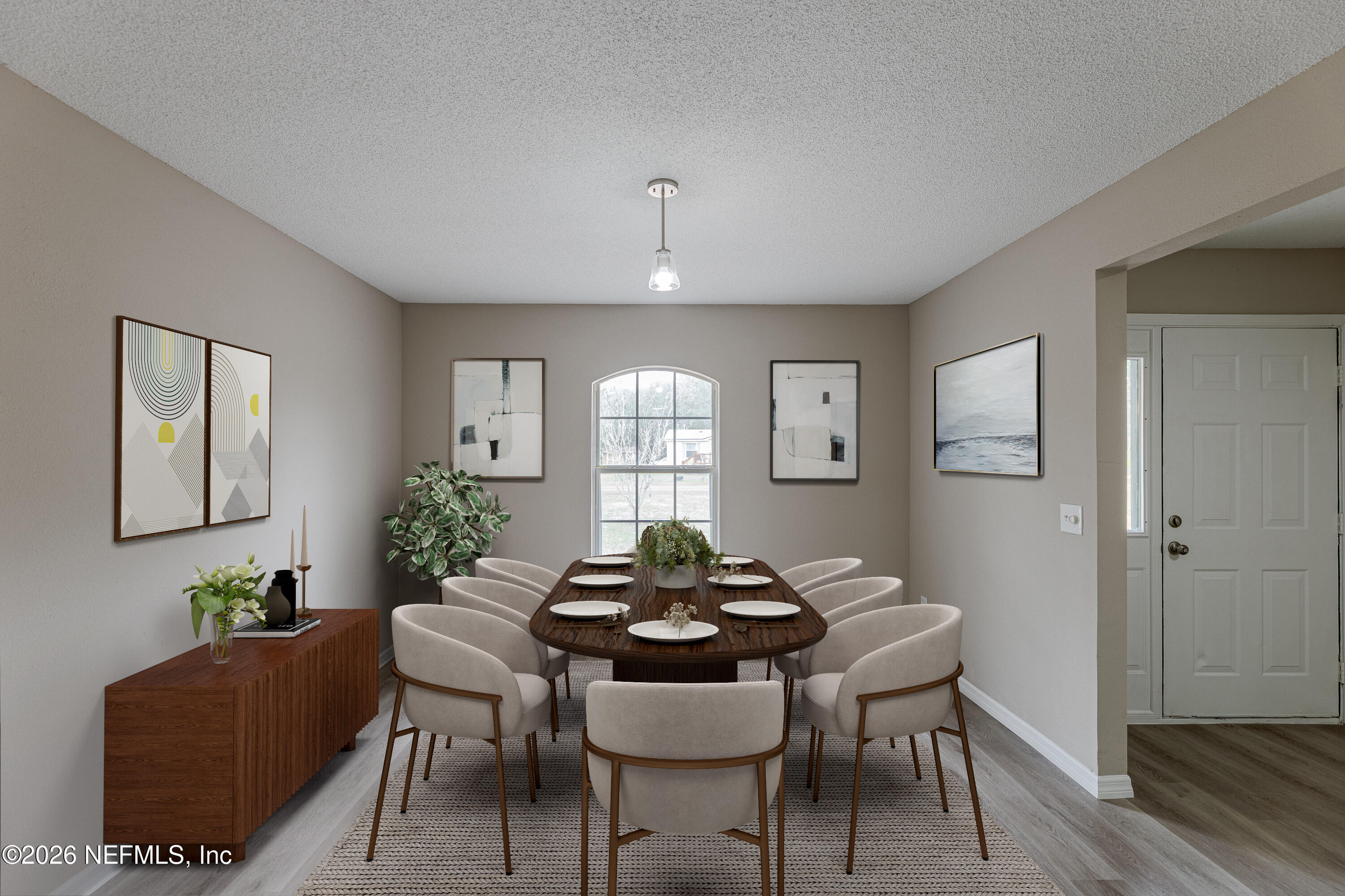 67104 Elnora Lane Yulee, FL 32097 - Photo 10 of 39 a dining room with furniture and window