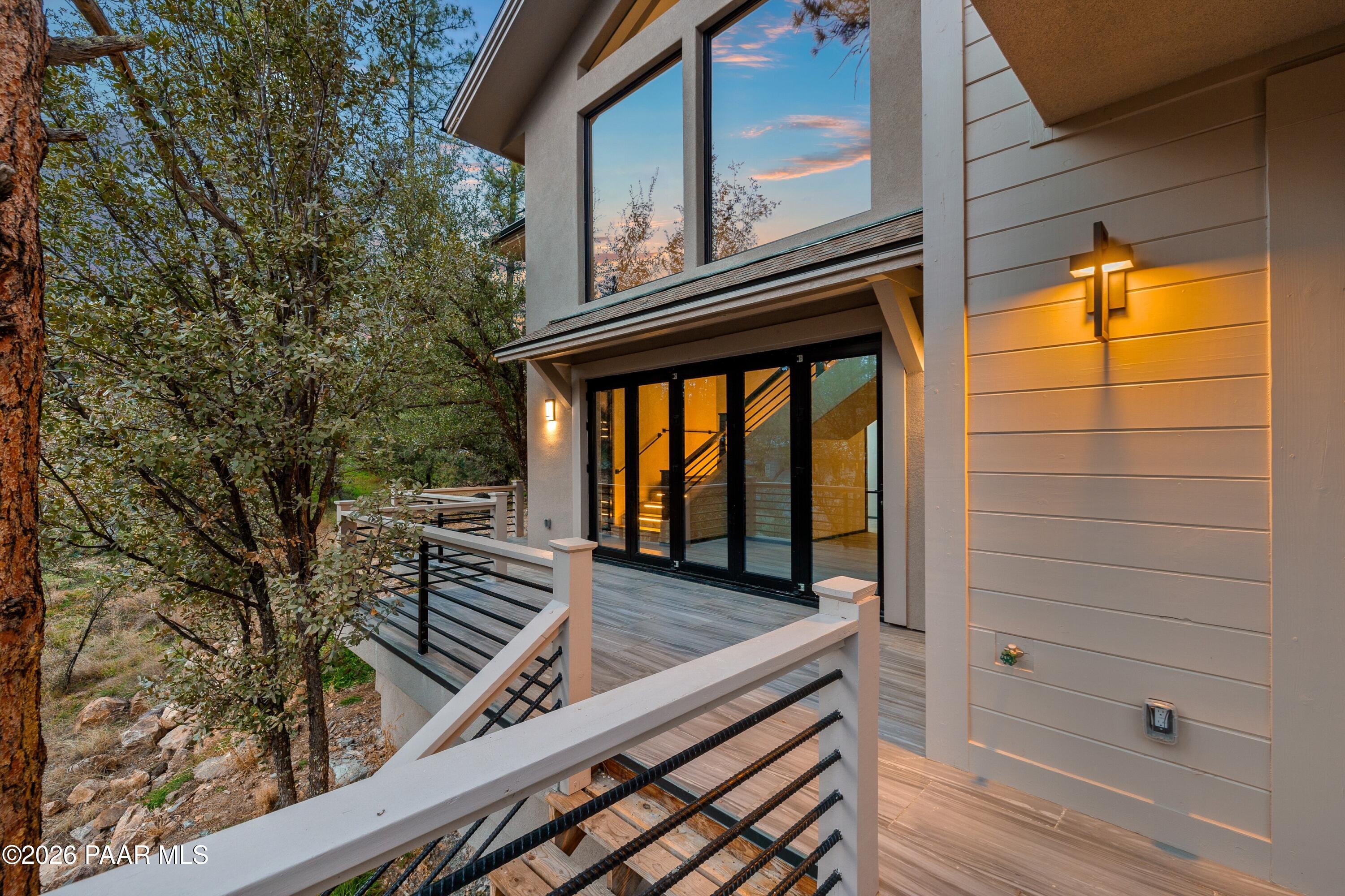 625 Aspen Way Prescott, AZ 86303 - Photo 35 of 48 035_Back deck shot 2