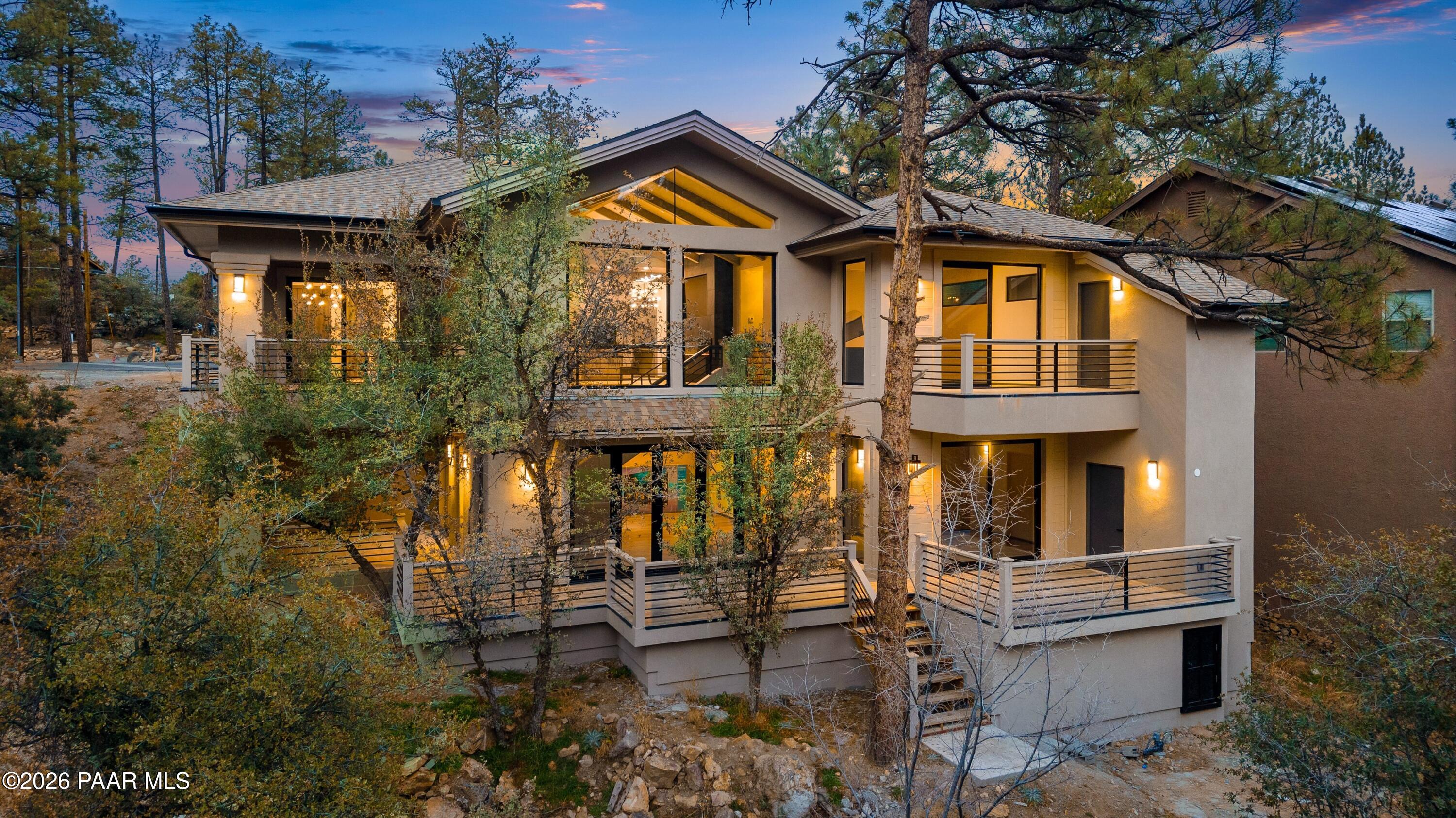 625 Aspen Way Prescott, AZ 86303 - Photo 36 of 48 036_Back shot of home