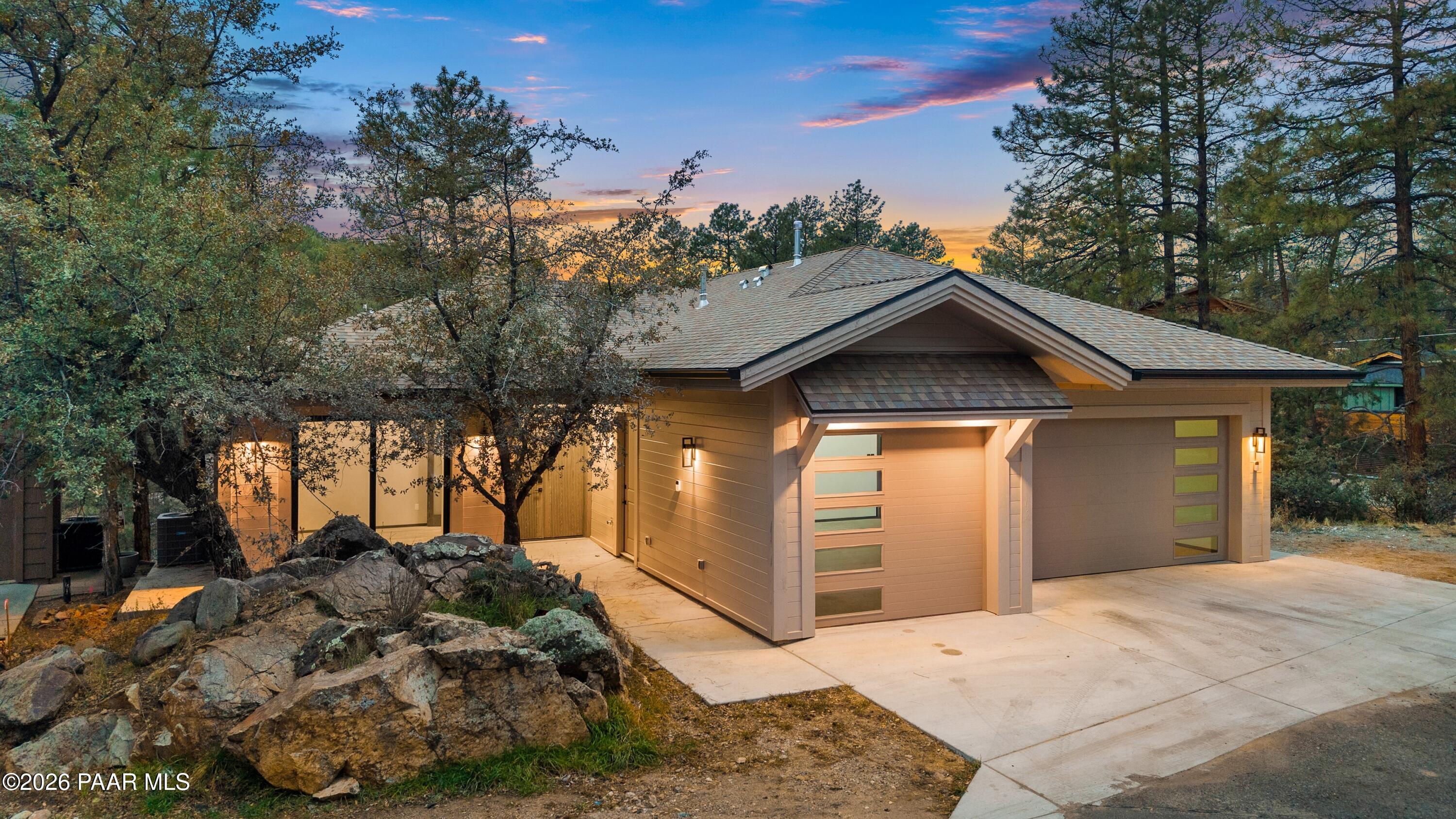625 Aspen Way Prescott, AZ 86303 - Photo 45 of 48 a view of a house with a yard