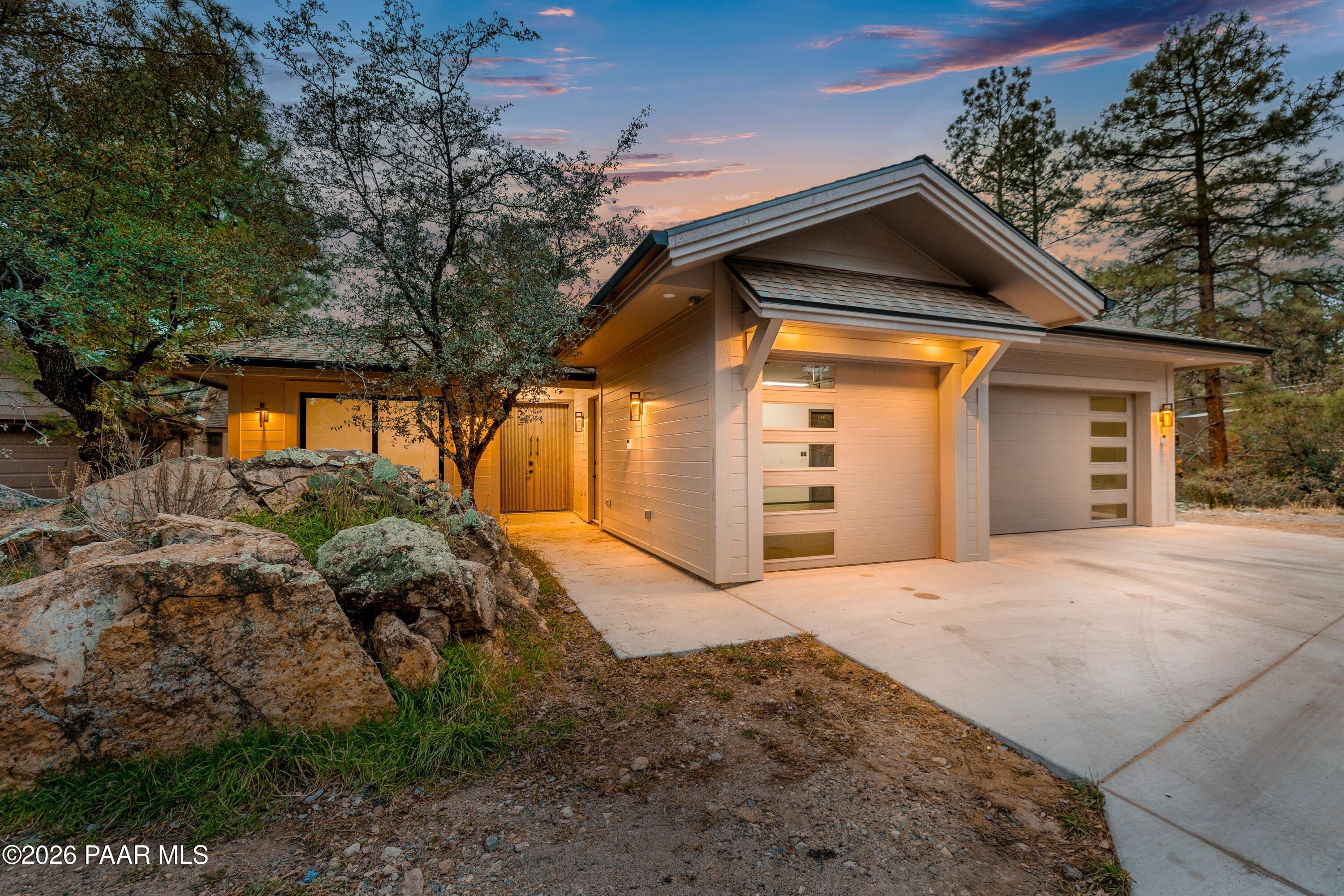 625 Aspen Way Prescott, AZ 86303 - Photo 47 of 48 a view of a house with a yard