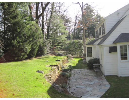 25 Audubon Road Wellesley, MA 02481 - Photo 15 of 15 a view of a backyard with large trees