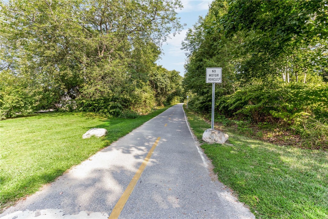 79 Shore Road Bristol, RI 02809 - Photo 43 of 47 The East Bay Bicycle path that runs from downtown Bristol to Providence ! Excellent recreation or transportation to the many restaurants and cultural events offered on the East Bay. 40 minutes to Brown, RISD by bike!