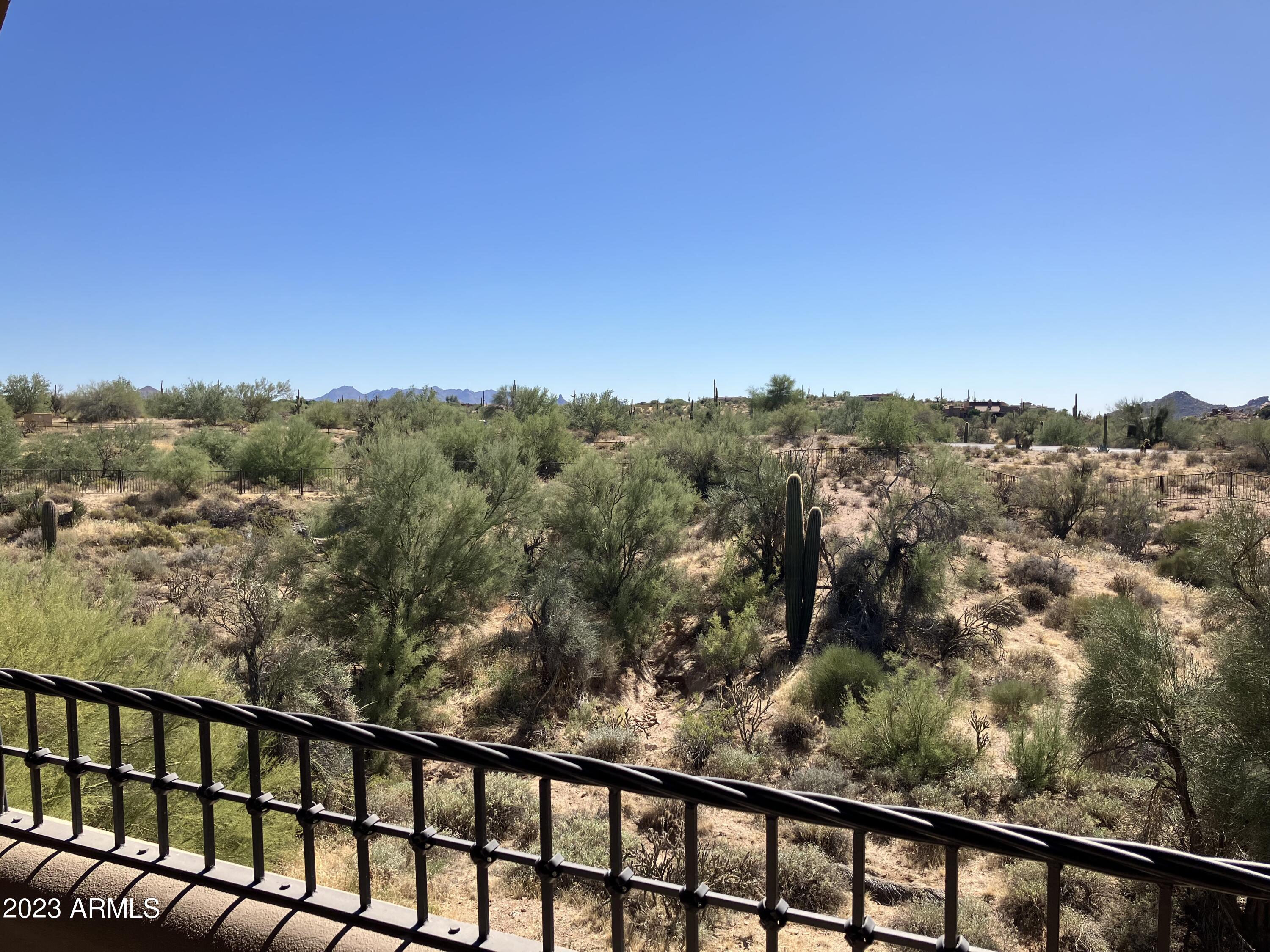36601 North Mule Train Road, Unit 29C Carefree, AZ 85377 - Photo 19 of 35 a view of a city from a balcony