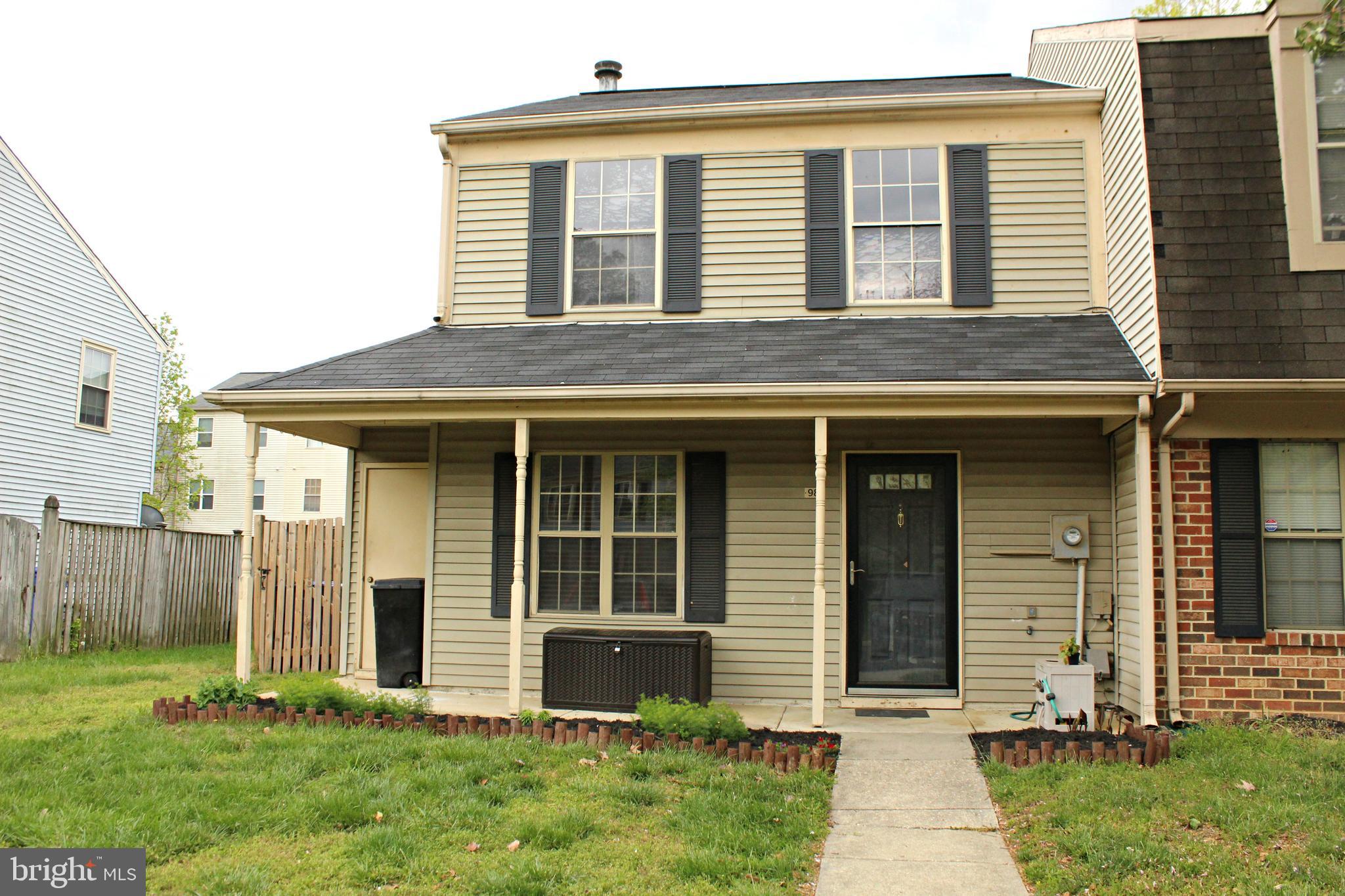 98 Riverside Run Drive Indian Head, MD 20640 - Photo 2 of 12 End unit townhome with fully fenced back yard!
