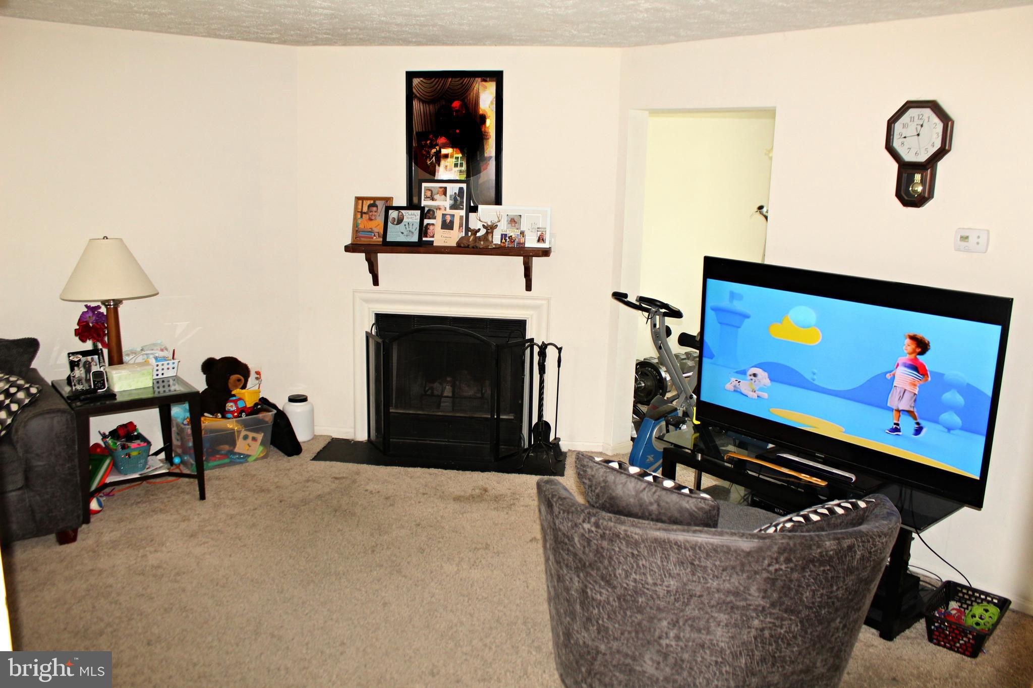 98 Riverside Run Drive Indian Head, MD 20640 - Photo 3 of 12 Large family room with wood burning fireplace!