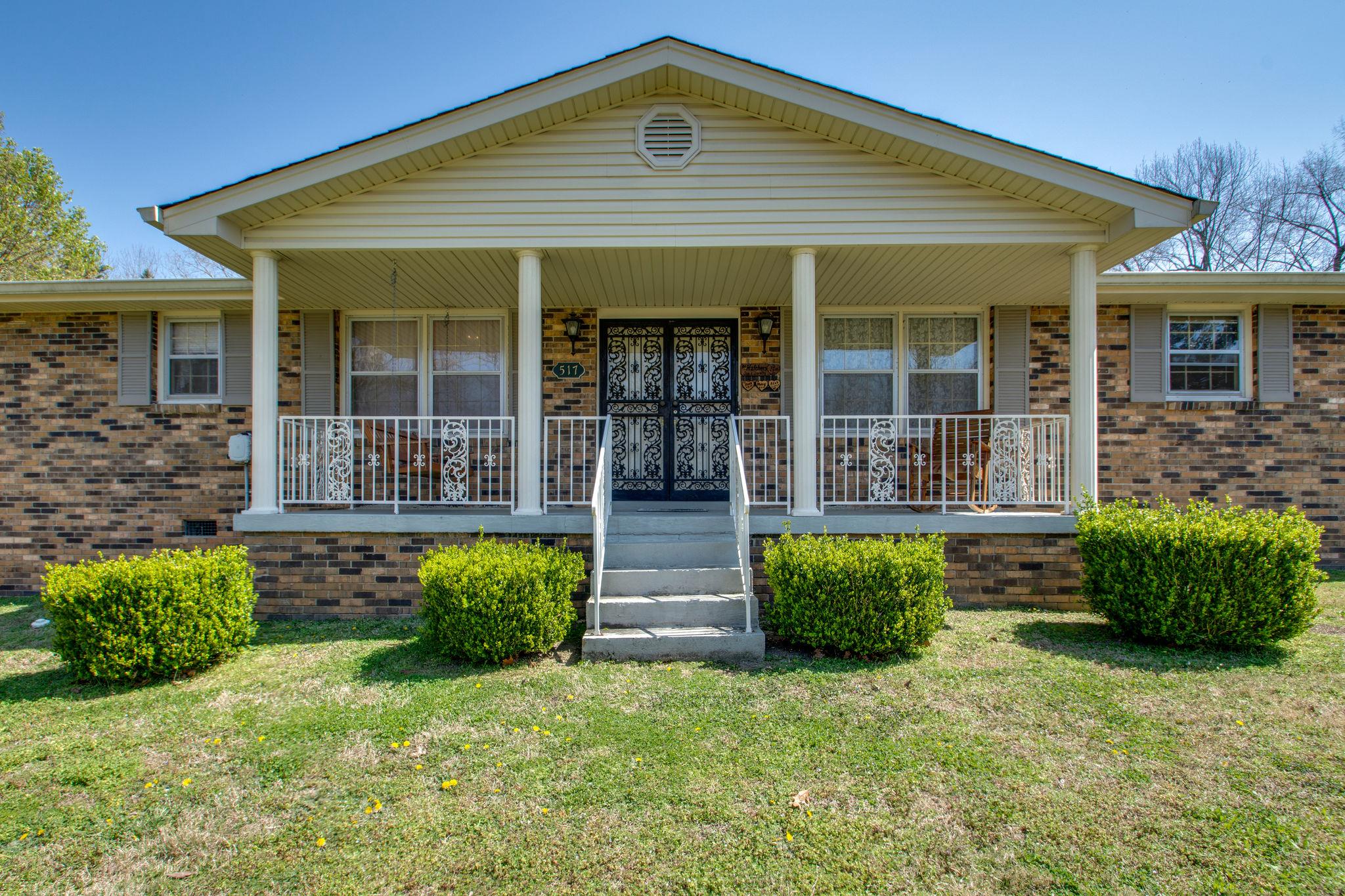 517 Ridgemont Drive Dickson, TN 37055 - Photo 2 of 27 Front Covered Porch
