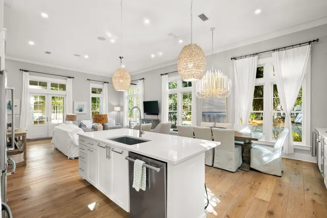 a room with furniture and a window