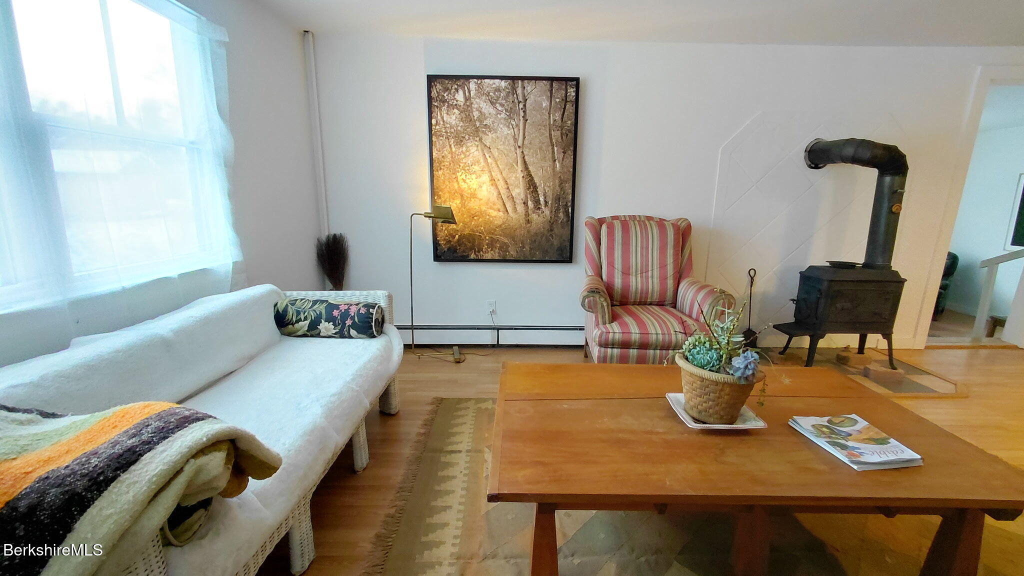95 Water Farm Road Sheffield, MA 01257 - Photo 6 of 27 a living room with furniture and a window