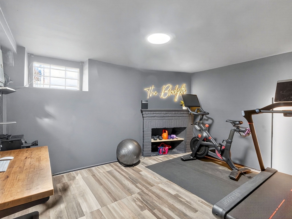 37 Rangeley Street Boston, MA 02124 - Photo 23 of 26 a view of a room with gym equipment
