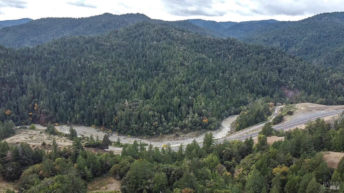 545 Bear Pen Road Piercy, CA 95587 - Photo 7 of 7 a view of a house with a mountain and a forest