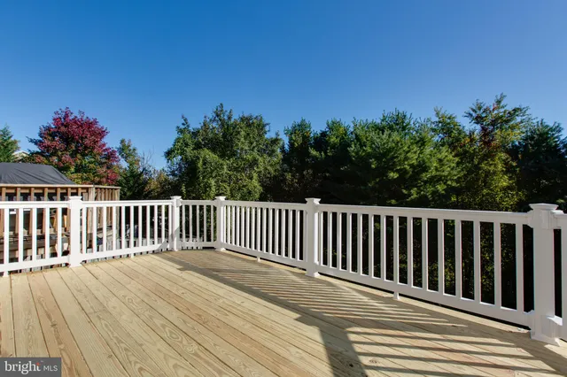 a view of a wooden fence