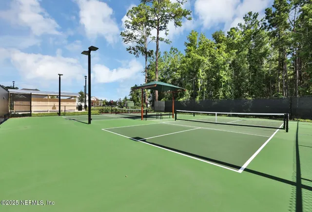 a view of a tennis court