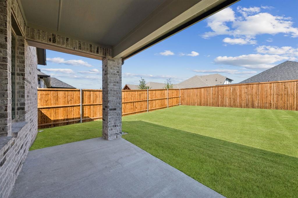 521 Sierra Ridge Lavon, TX 75166 - Photo 24 of 29 a view of backyard with green space
