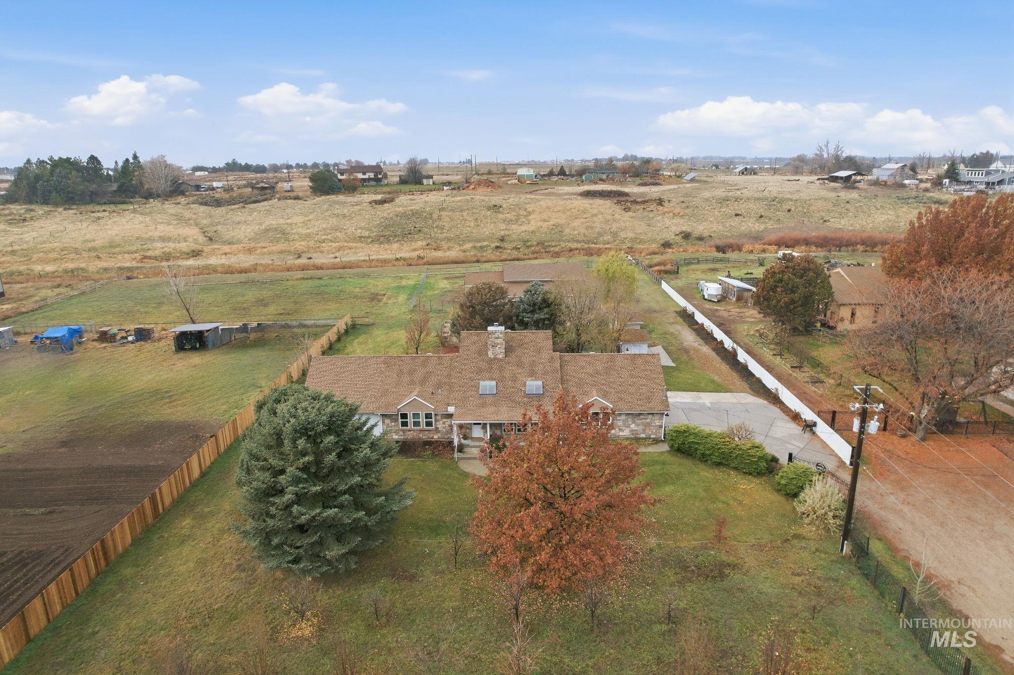 7985 South Cloverdale Road Boise, ID 83709 - Photo 2 of 49 Aerial view of property's location featuring rural landscape