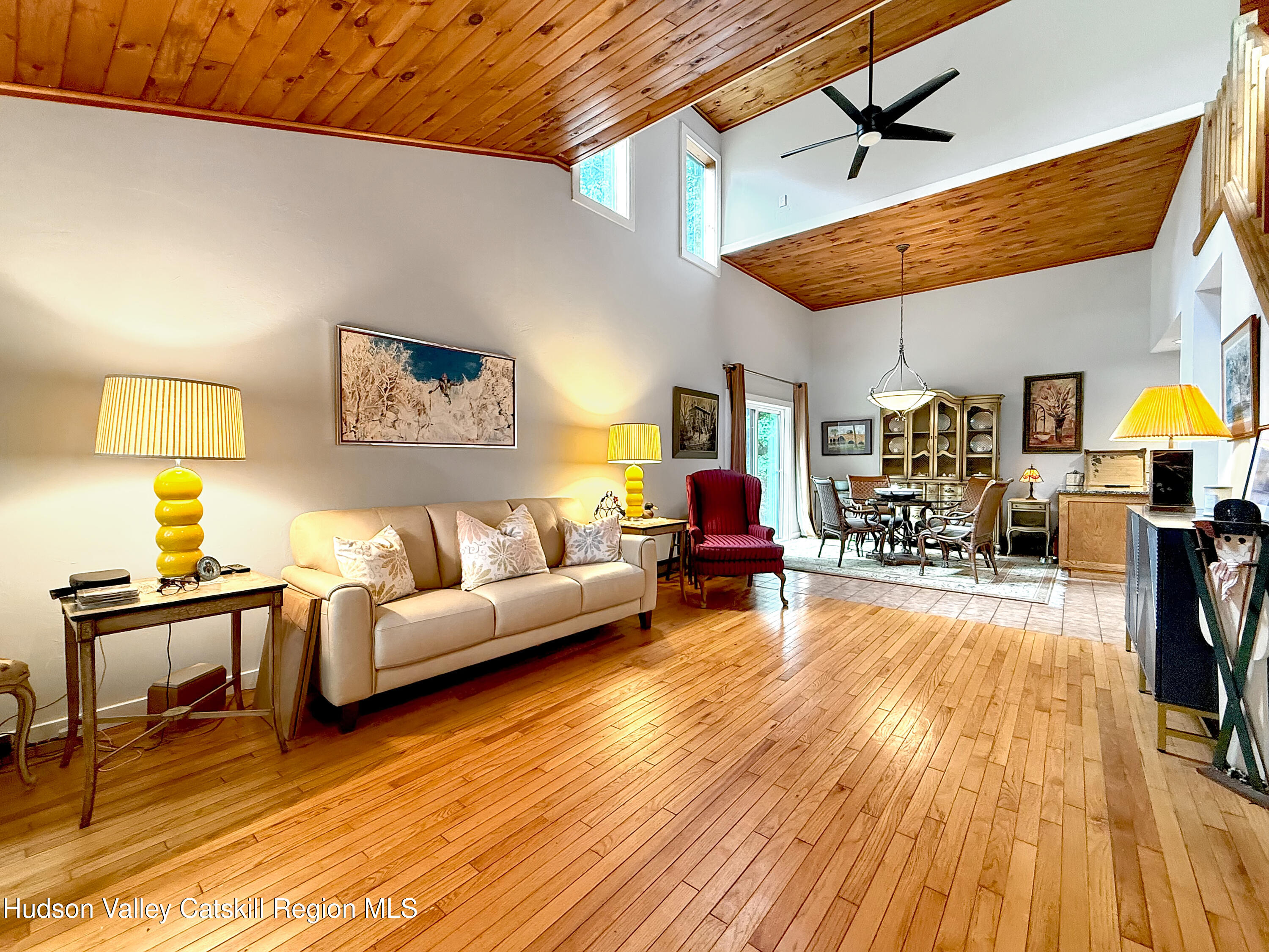 289 Red Falls Road Ashland, NY 12468 - Photo 8 of 44 a living room with furniture and a wooden floor