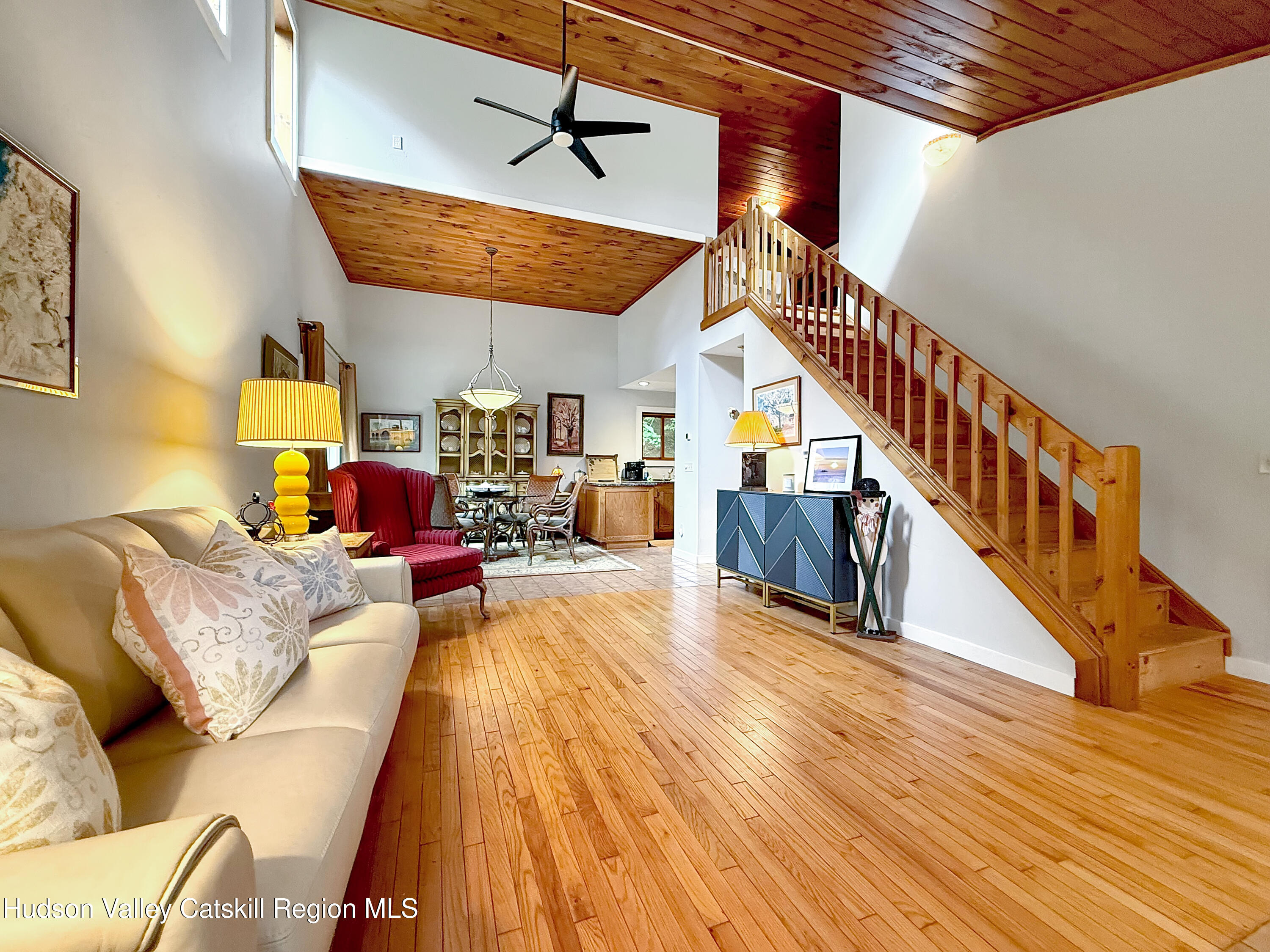 289 Red Falls Road Ashland, NY 12468 - Photo 9 of 44 a living room with furniture and a wooden floor