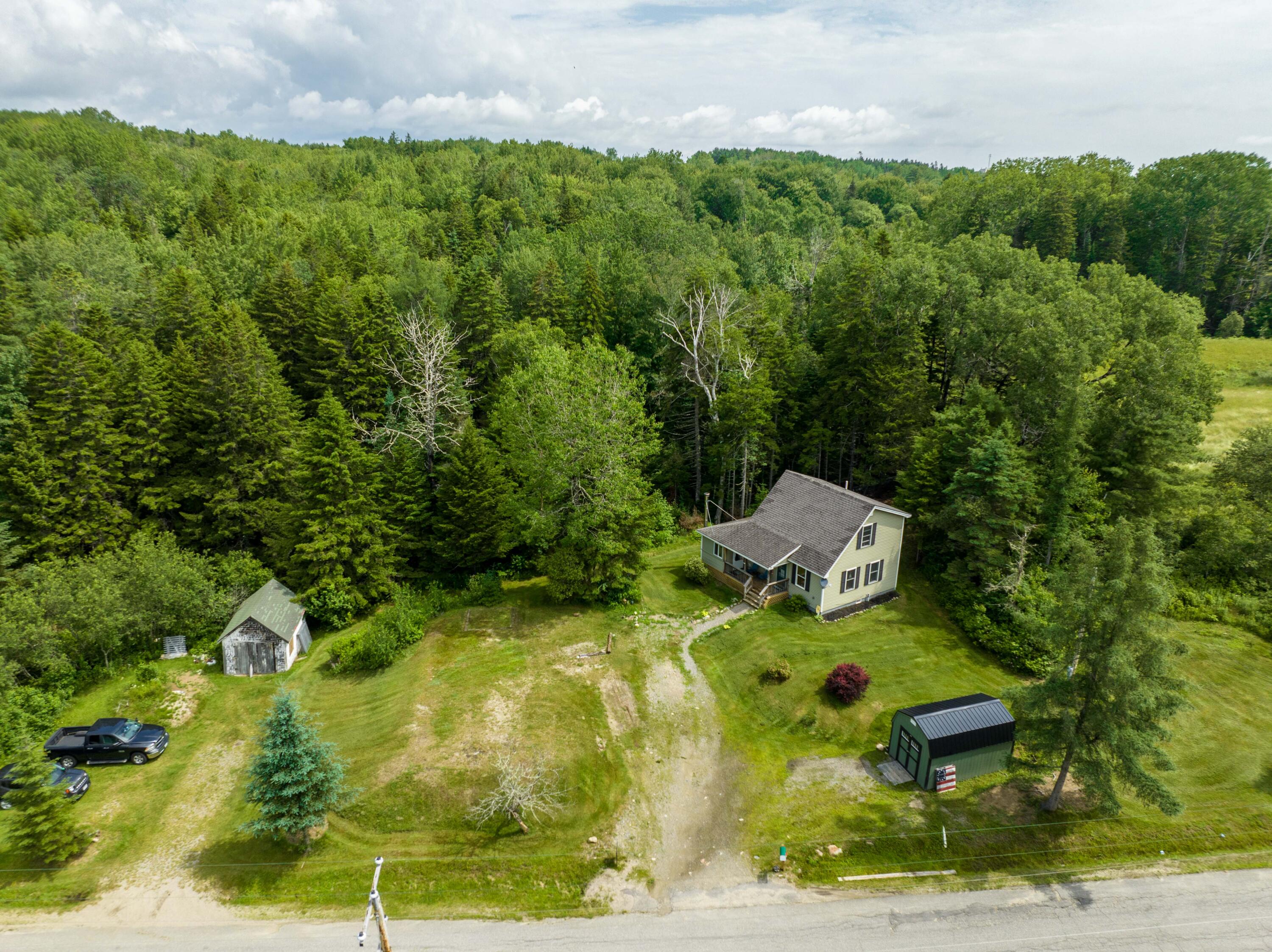 69 Station Road Jonesboro, ME 04648 - Photo 34 of 36 Outside _ Aerial - 69 Station Rd Jonesbo