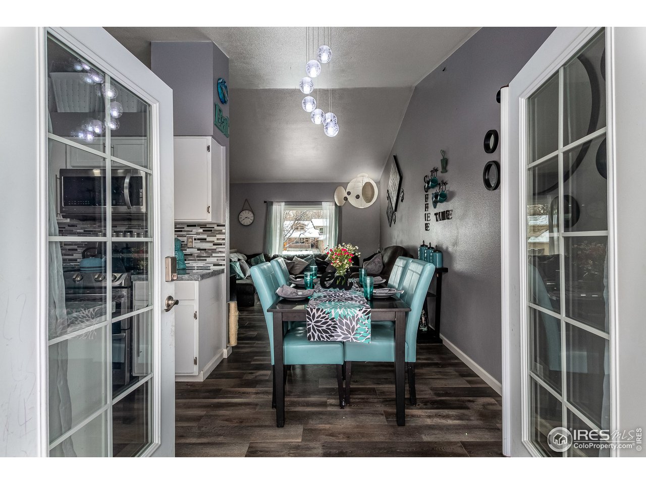 712 Columbia Road Fort Collins, CO 80525 - Photo 9 of 25 Dining area with French doors
