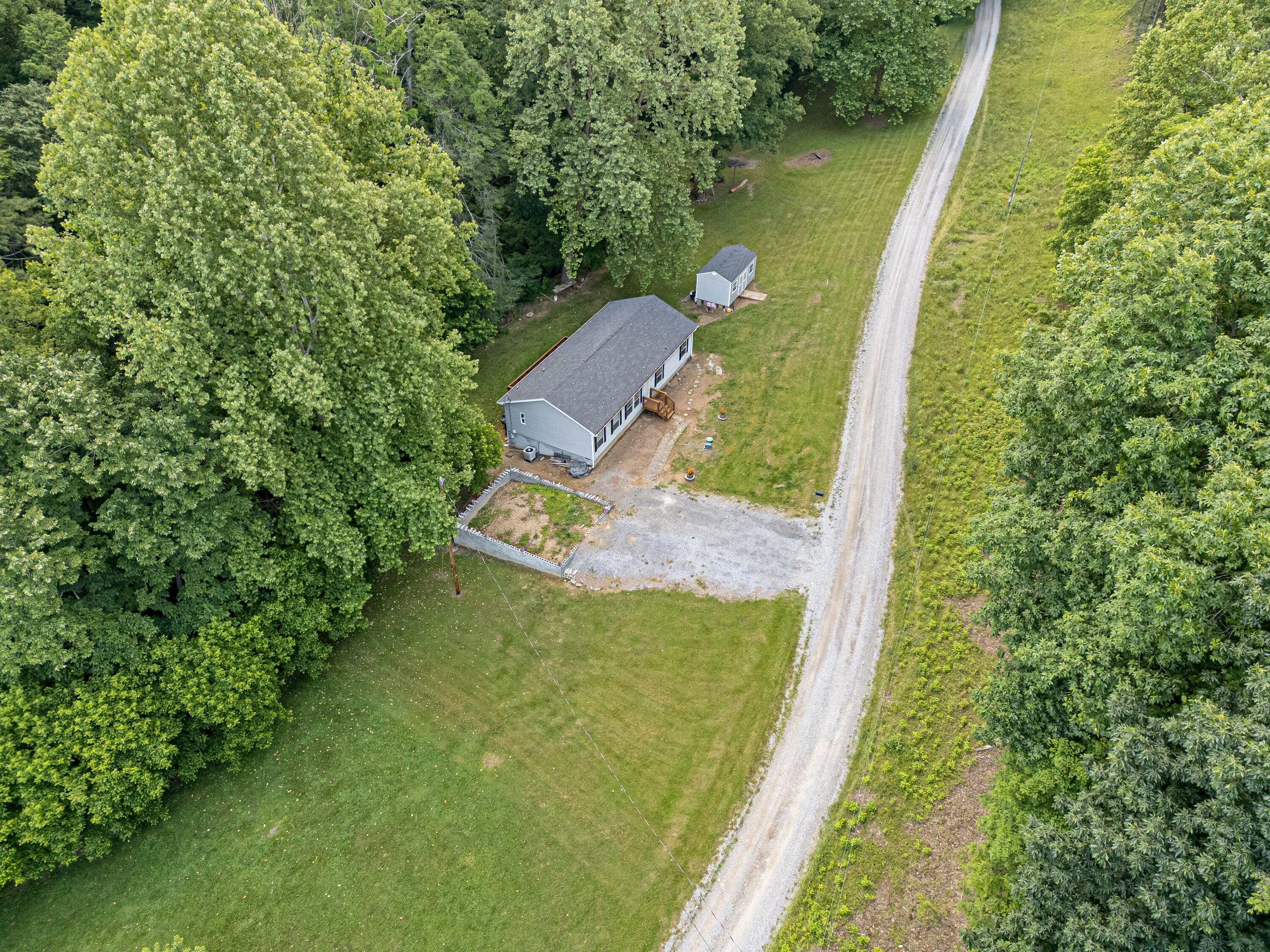 370 Ambrose Road Elliston, VA 24087 - Photo 59 of 63 a view of a lake from a balcony