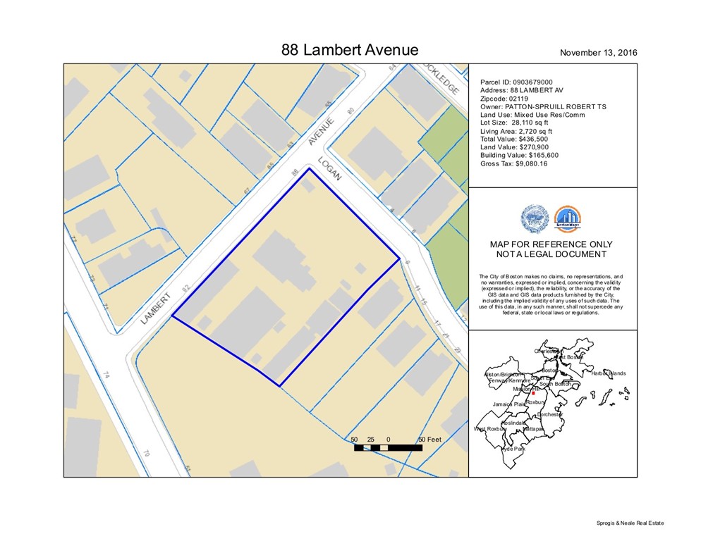 88 Lambert Avenue Boston, MA 02119 - Photo 19 of 19 a black and white photo of a black and white photo