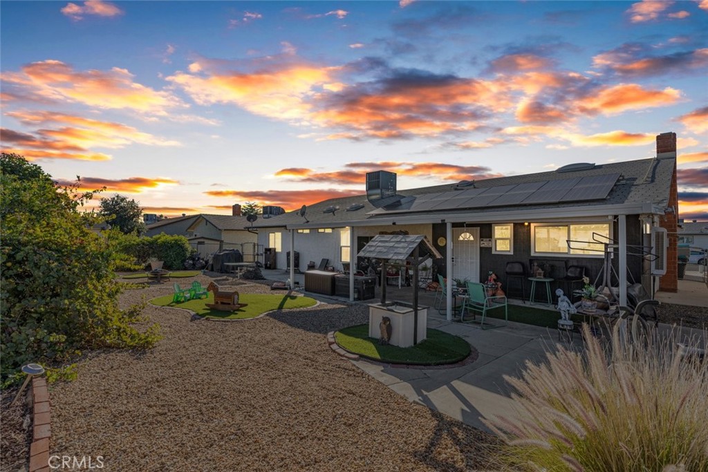 27262 Embassy Street Menifee, CA 92586 - Photo 25 of 35 a view of a swimming pool with a patio
