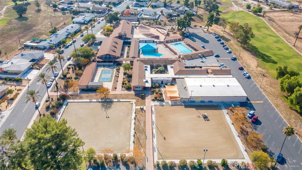27262 Embassy Street Menifee, CA 92586 - Photo 33 of 35 an aerial view of residential houses with outdoor space