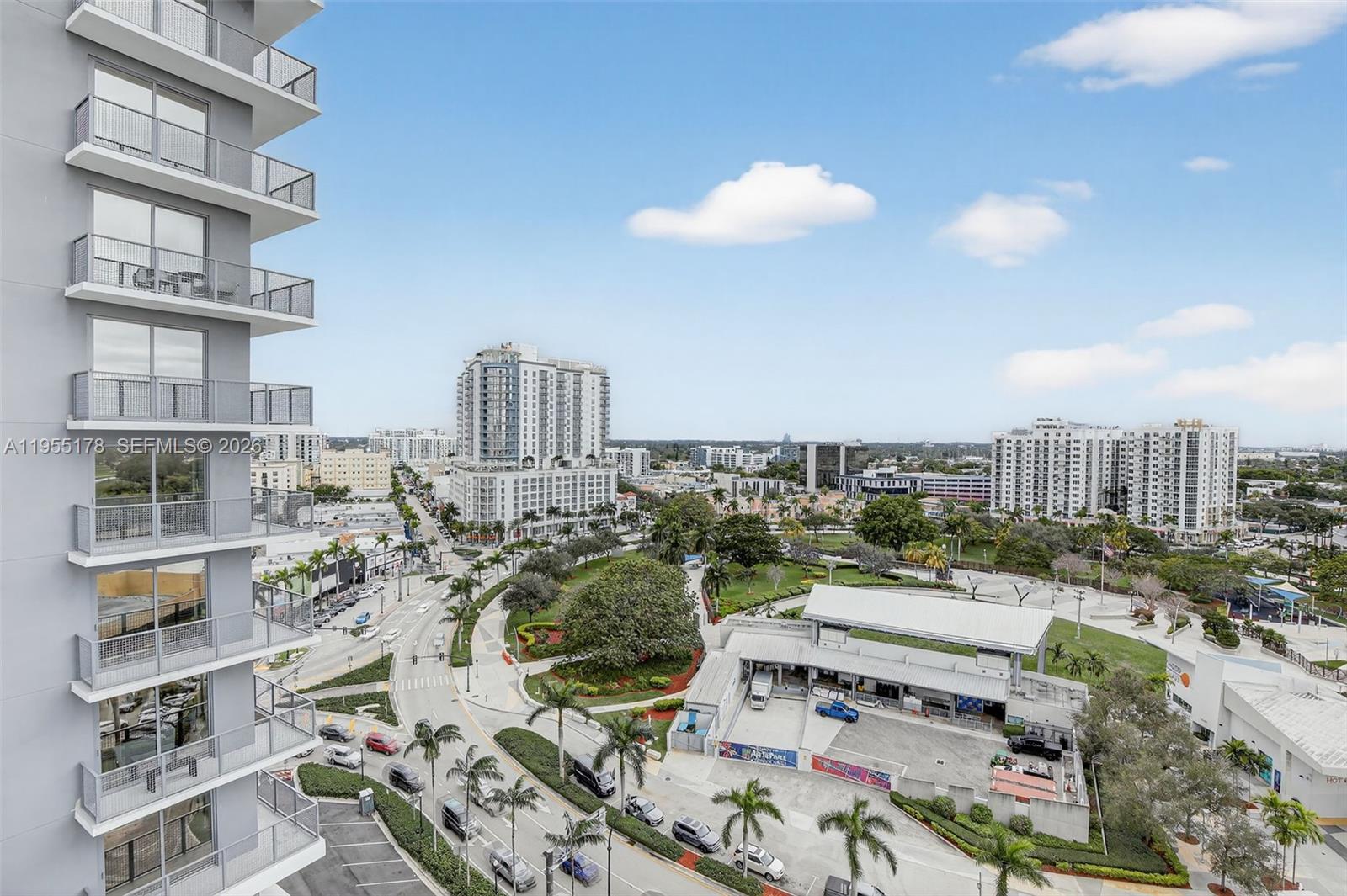 1720 Harrison Street, Unit 14H Hollywood, FL 33020 - Photo 24 of 37 a city view with tall buildings